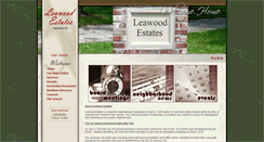 Desktop Screenshot of leawoodestates.net